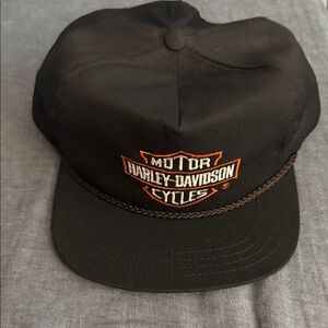 Vintage 1980s Harley Davidson Cap